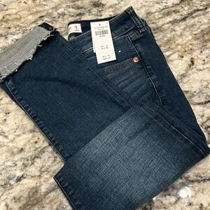 Abercrombie super skinny ankle mid rise jean
